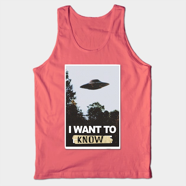 i want to know Tank Top by BrownWoodRobot